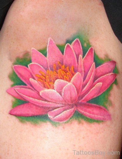 Pink Lotus Tattoo