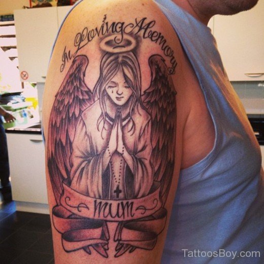 Prating Angel Tattoo-TB1098