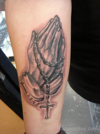 Praying HAnds TAttoo 232-TB1103