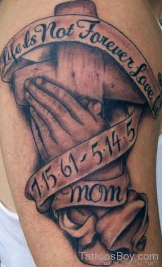 Praying Hands Tattoo 23-TB1102