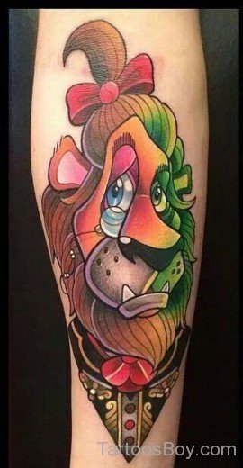 Pretty Cartoon Tattoo-Tb1125