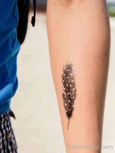 Pretty Feather Tattoo-TB1089