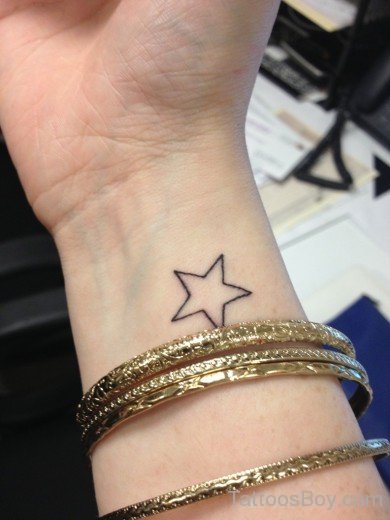 Pretty Star Tattoo-Tb128