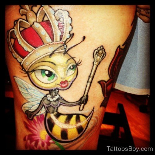 Queen Bee Tattoo