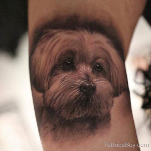 Realistic Dog Tattoo-TB1106