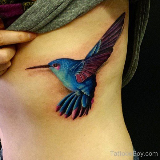Realistic Hummingbird Tattoo-TB1142