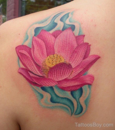 Realistic Lotus Tattoo-TB1109