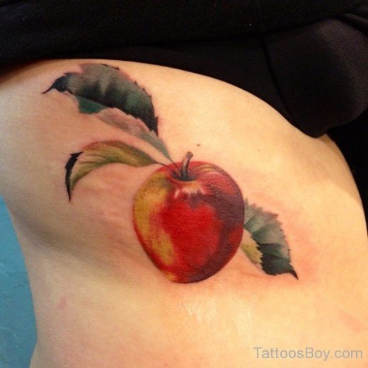 Red Apple  Tattoo-TB130