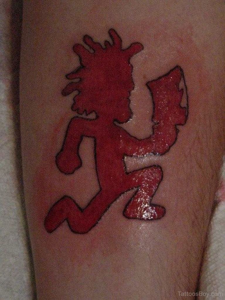 Red ICP Tattoo.