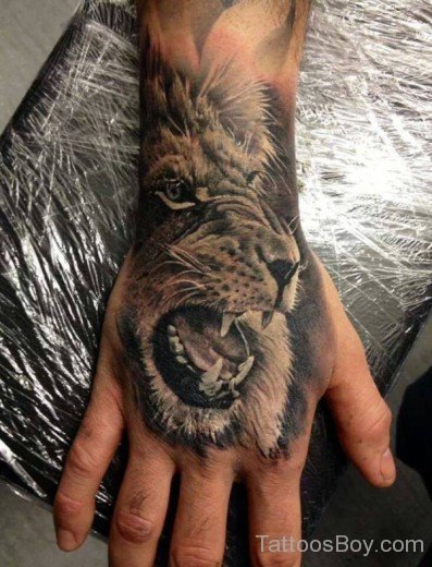 Roaring Lion Tattoo