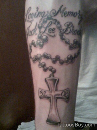 Rosary Tattoo 14-TB1110