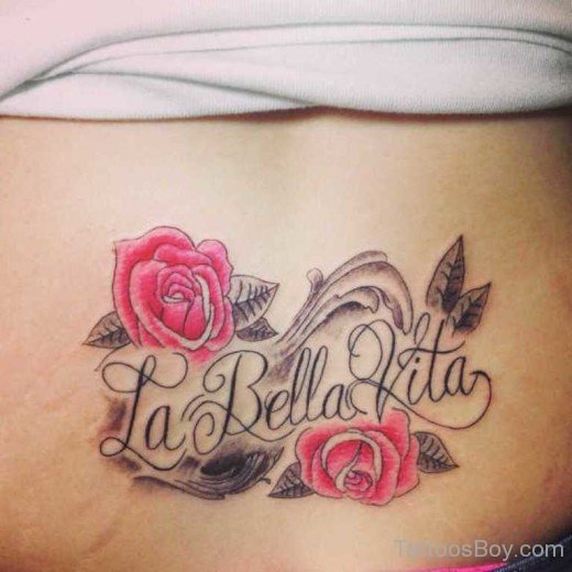 Rose Flower Tattoo-TB160