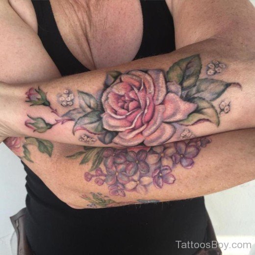 Beautiful Rose Tattoo 