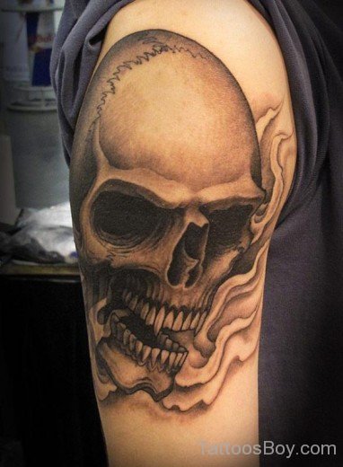 Skull Tattoo Design-TB1230