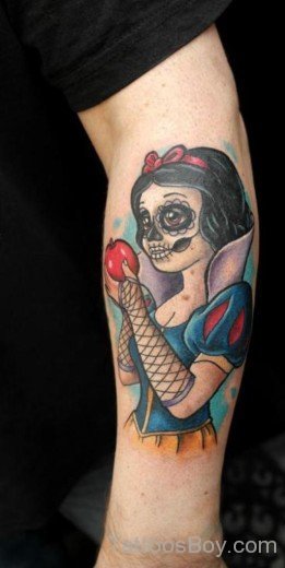 Skull Tattoo On Arm-Tb1132