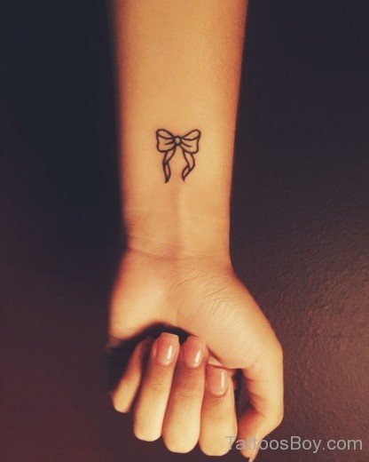 Small Bow Tattoo-TB0153