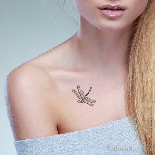 Small Dragonfly Tattoo 
