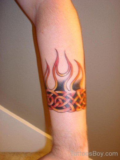 Small Flame Tattoo-TB1097