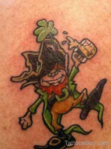 Small Leprechaun Tattoo-TB12108