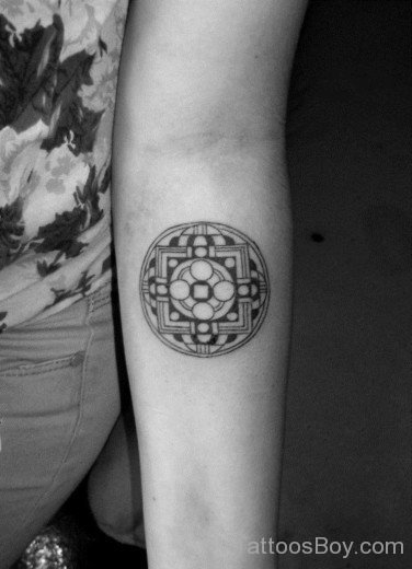 Small Mandala Tattoo-TB1096