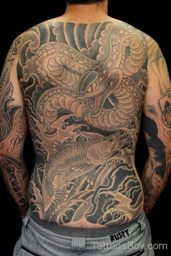 Snake Tattoo-TB1087