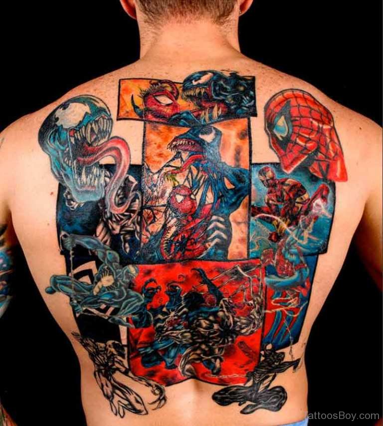Spiderman Tattoo On Back | Tattoo Designs, Tattoo Pictures Spiderman Tattoo On Back | Tattoo Designs, Tattoo Pictures