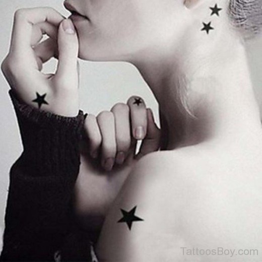 Star Tattoo Design-AWl1090