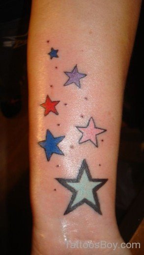 Star Tattoo On Wrist 78-Tb151