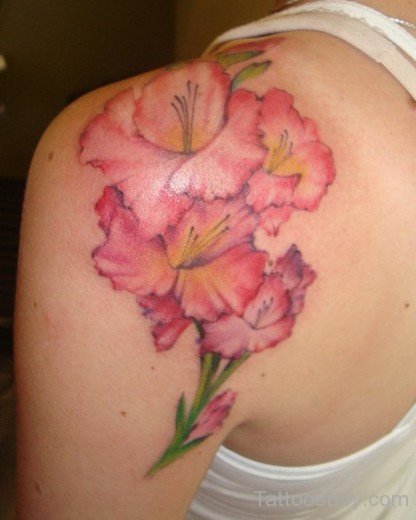 Stylish Hibiscus Tattoo-TB12142