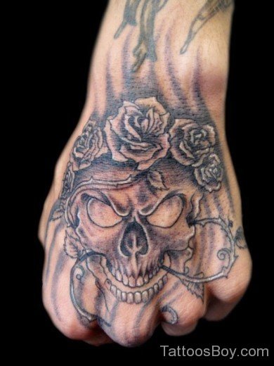 Stylish Skull Tattoo