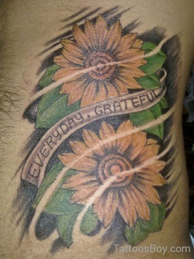Sunflower Tattoo-TB1122