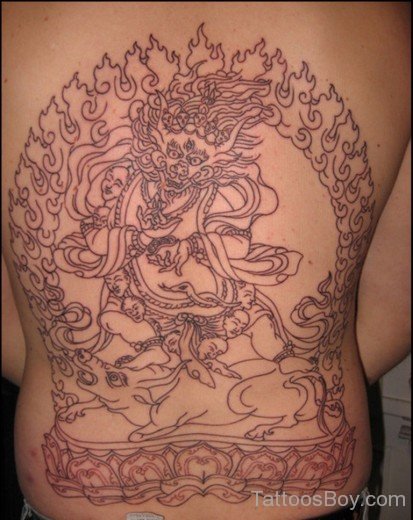 Tibetan Buddhist Tattoo-TB118