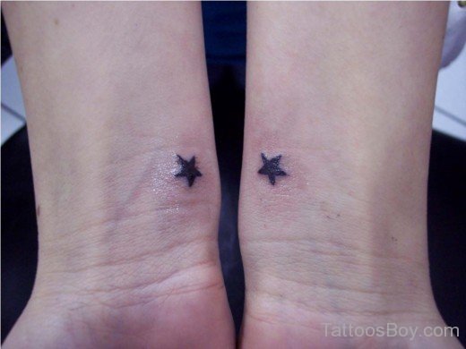 Tiny Star Tattoo On Wrist-TB1085