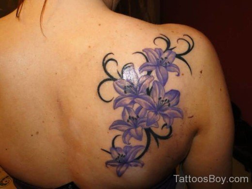 Traditional Lily Tattoo-TB12145