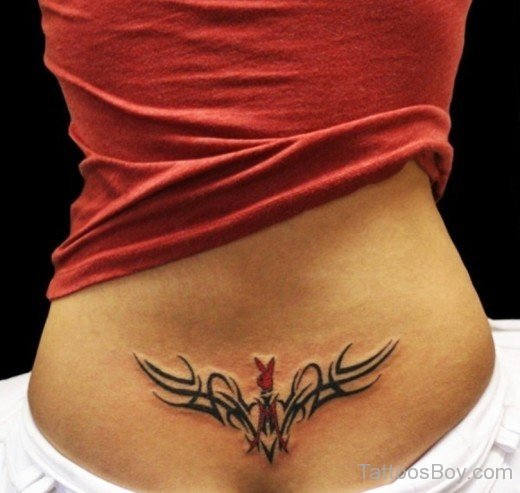 Tribal Heart Tattoo-TB185