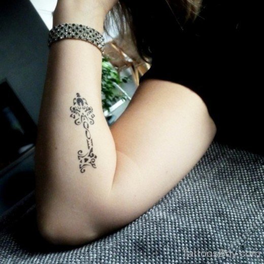 Tribal  Key Tattoo-TB1160