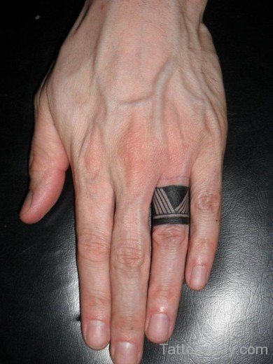 Tribal Ring Tattoo-AWl1099