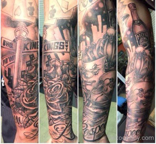 Unique Arm Tattoo-TB1093