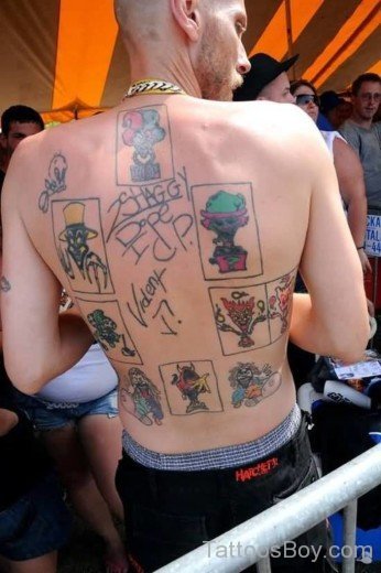 Unique Back Tattoo-TB1242