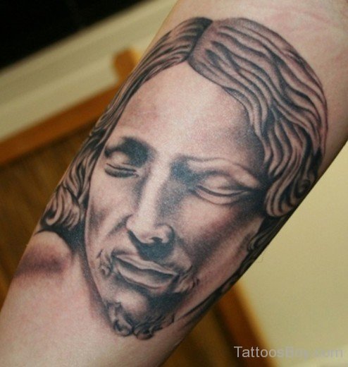 Unique  Jesus Tattoo-TB156