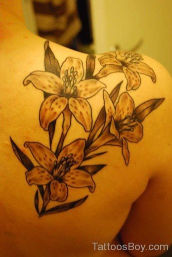 Unique Lily Tattoo