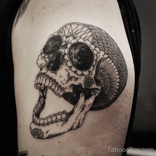 Unique Skull Tattoo-TB1243
