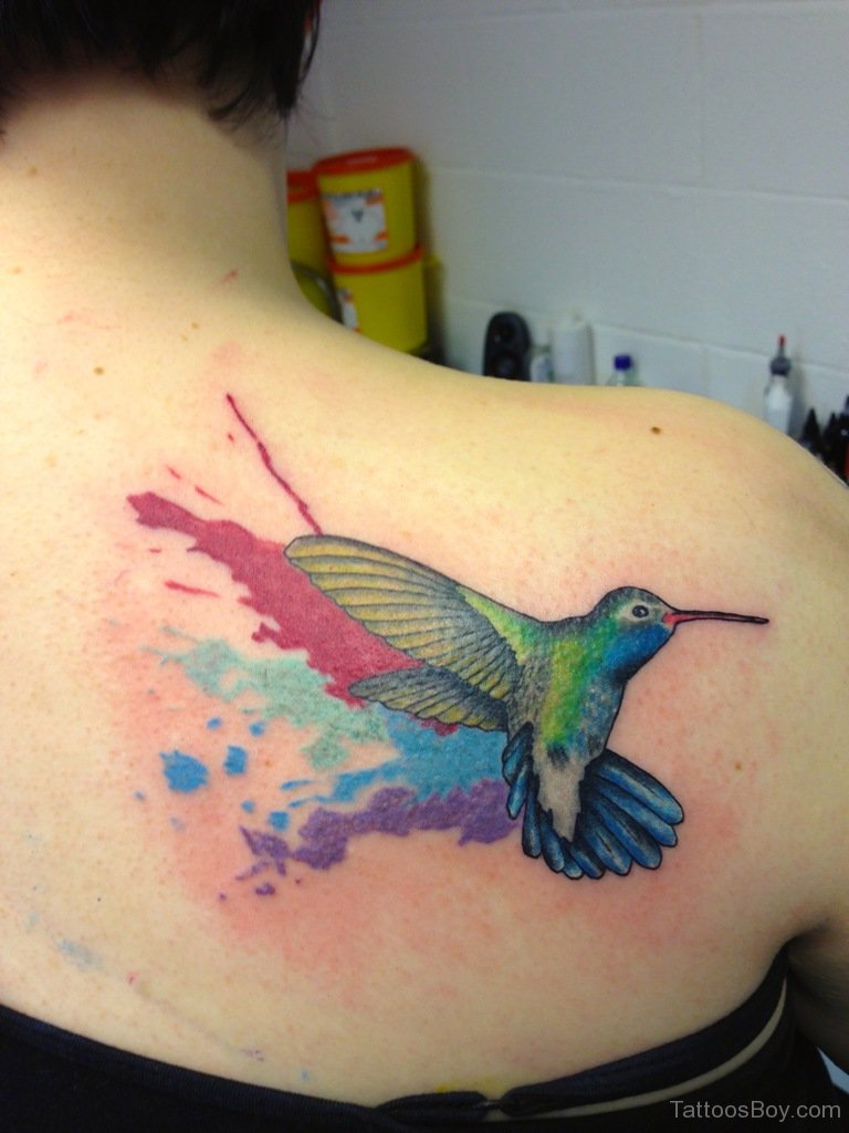 Hummingbird Tattoo, Vector & Photo (Free Trial) | Bigstock