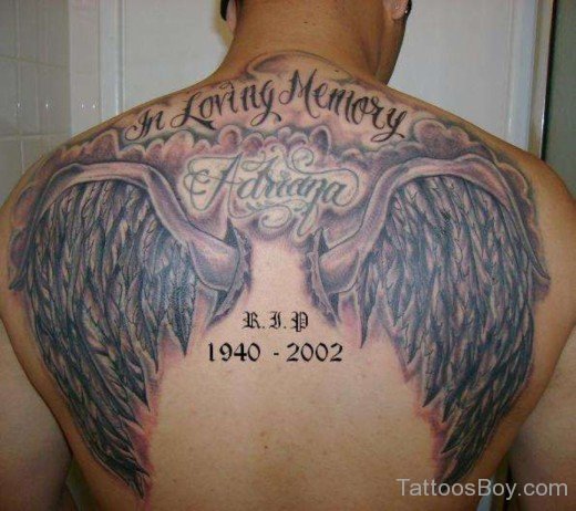 Awesome Wings Tattoo