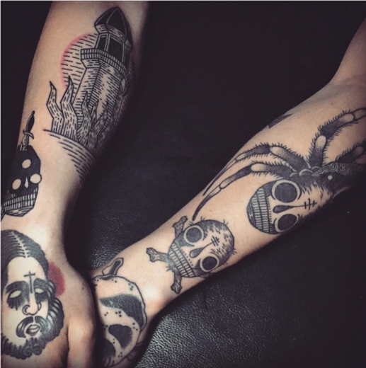 Wonderful Arm Tattoo-TB1098