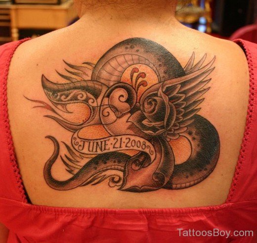 Wonderful Back Tattoo 14-TB1135