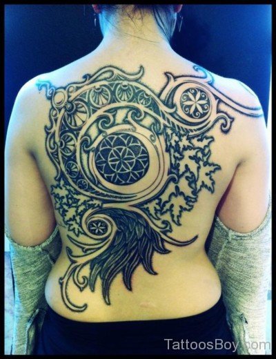 Wonderful Back Tattoo-TB142