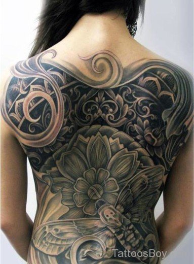 Wonderful Back Tattoo-TB177