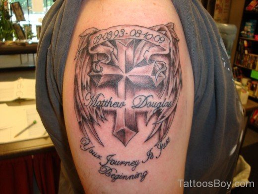 Wonderful Cross Tattoo-TB1137