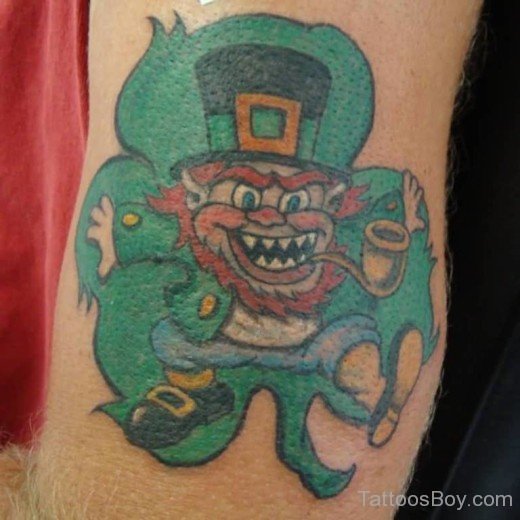 Wonderful Leprechaun Tattoo-TB12113